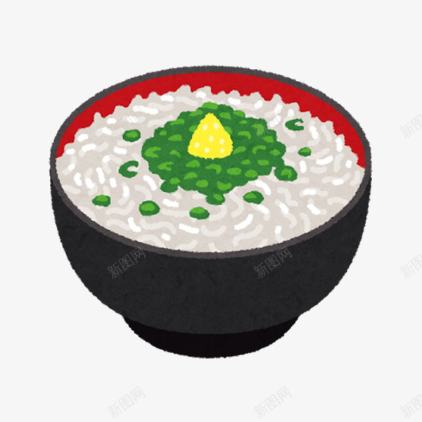 绿色豌豆汤png免抠素材_88icon https://88icon.com 卡通 手绘 绿色 美食 豌豆汤 食物