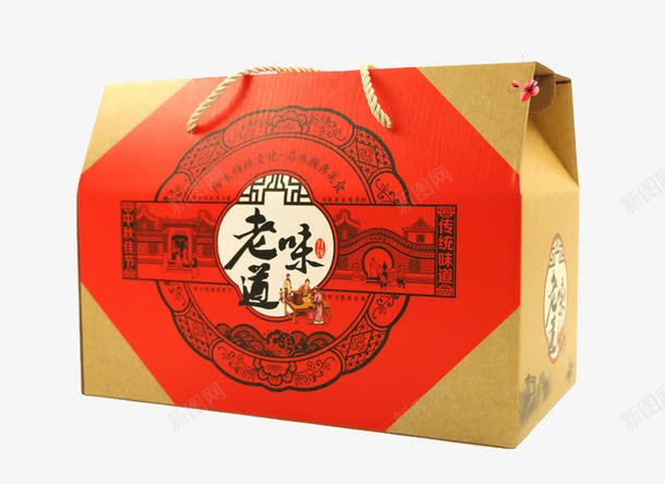 老式月饼包装礼盒png免抠素材_88icon https://88icon.com 中秋月饼盒