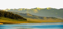 新疆赛里木湖景区素材