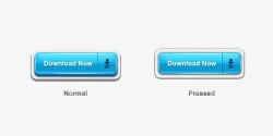 Download按钮素材