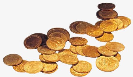 散落的金币png免抠素材_88icon https://88icon.com 财经 金币 金融 钱