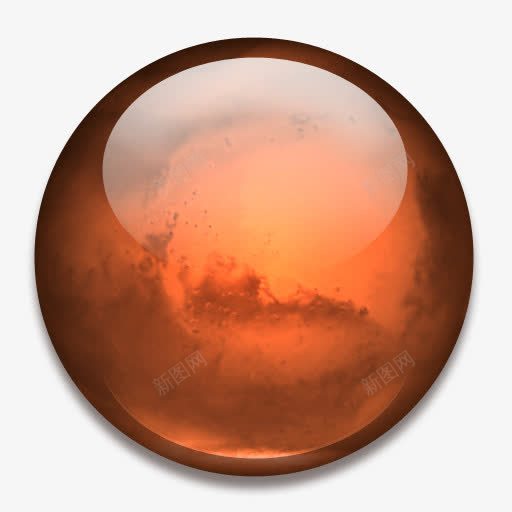 火星png免抠素材_88icon https://88icon.com 火星