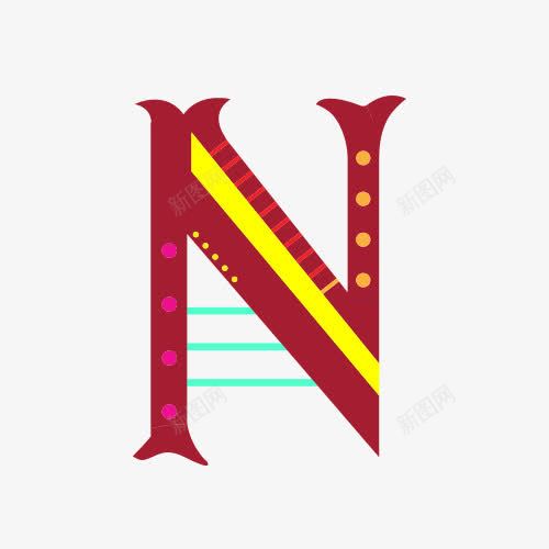 Npng免抠素材_88icon https://88icon.com 字母 彩色 马戏团