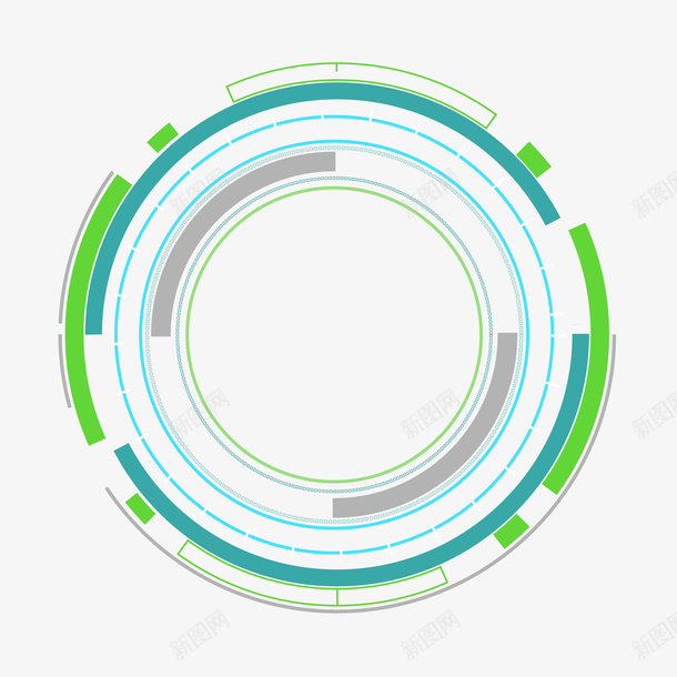 商务科技之圈装饰创意矢量图ai免抠素材_88icon https://88icon.com 创意科技 商务 商务创意 商务科技 科技创意 科技商务 矢量图
