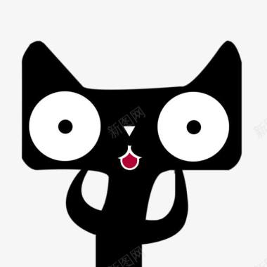 花斑猫天猫logo图标图标