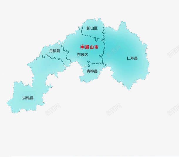 四川眉山市地图png免抠素材_88icon https://88icon.com 四川地图 四川省地图 地图 眉山 眉山市地图