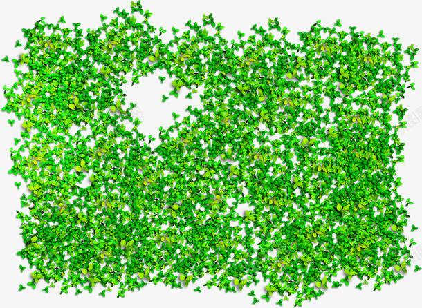 绿色创意密集树叶png免抠素材_88icon https://88icon.com 创意 密集 树叶 绿色 设计