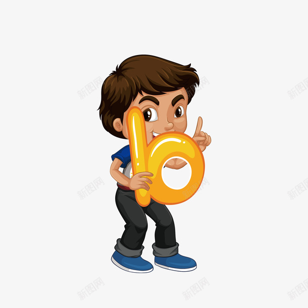 黑皮肤男孩b字母矢量图eps免抠素材_88icon https://88icon.com 可爱男孩 字母 字母b 男孩 皮肤 黑人 黑皮肤 矢量图