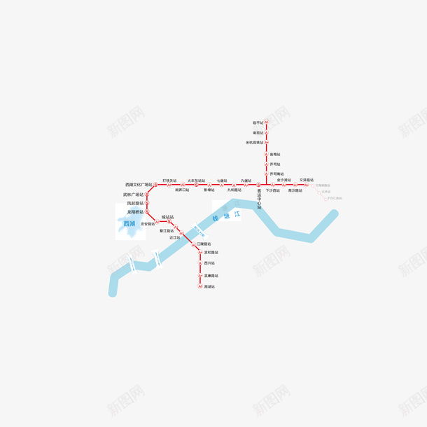 杭州地铁线路图矢量图eps免抠素材_88icon https://88icon.com 地铁 地铁线路图 杭州 线路图 路线图 矢量图