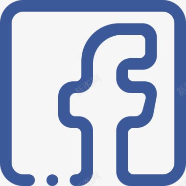 facebook广告广告广告F脸谱网风扇页FB图标图标