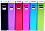 彩色USB充电器接口素材