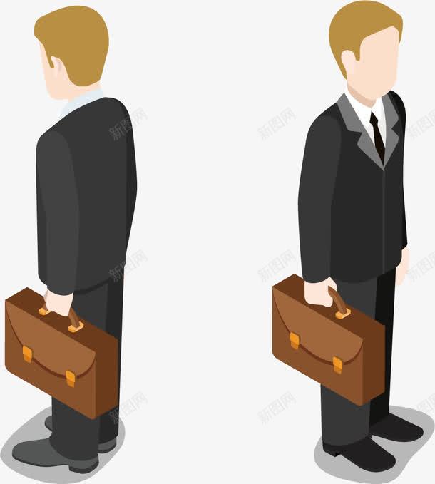 成功人士矢量图ai免抠素材_88icon https://88icon.com EPS 成功人士 白领 矢量图