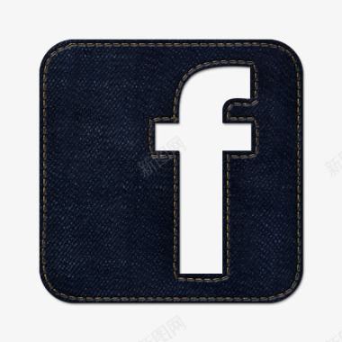 社会网络牛仔琼社会Facebook标志图标图标