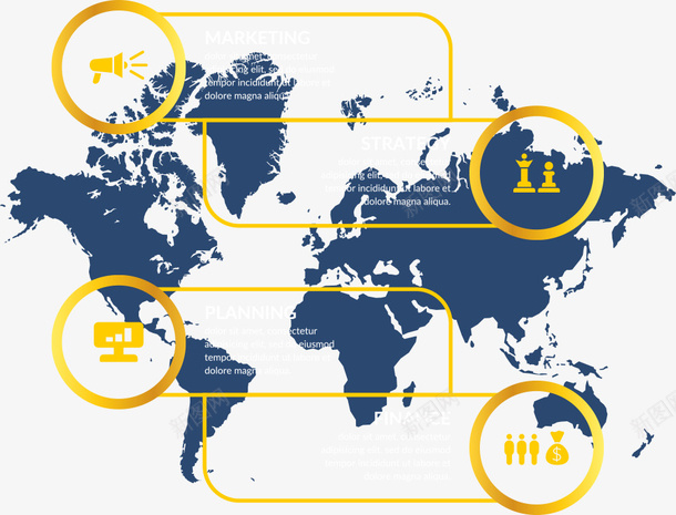 金融世界地图矢量图eps免抠素材_88icon https://88icon.com 世界地图 地图 金融 金融世界 矢量图