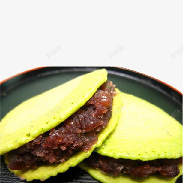 宇治抹茶红豆铜锣烧png免抠素材_88icon https://88icon.com 产品实物 抹茶红豆 铜锣烧
