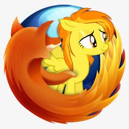 卖萌小马火狐小马图标图标