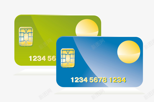 银行卡矢量图eps免抠素材_88icon https://88icon.com 信用卡 卡片 矢量素材 银行卡 矢量图