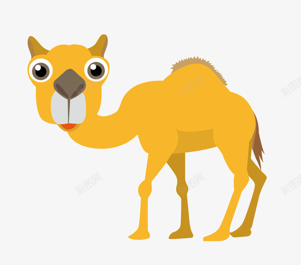 卡通手绘可爱骆驼png免抠素材_88icon https://88icon.com 卡通动物 卡通骆驼 可爱骆驼 手绘骆驼 骆驼png