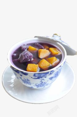 地瓜紫薯糖水素材
