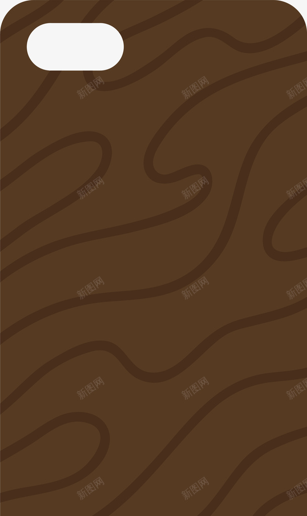 咖啡色线条手机壳png免抠素材_88icon https://88icon.com 卡通 卡通风格 咖啡色 壳子 手机壳 炫彩手机壳 线条