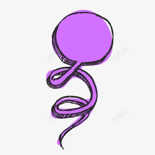 圆形紫色对话框png免抠素材_88icon https://88icon.com 圆形 对话 紫色