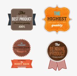 复古欧式标签素材