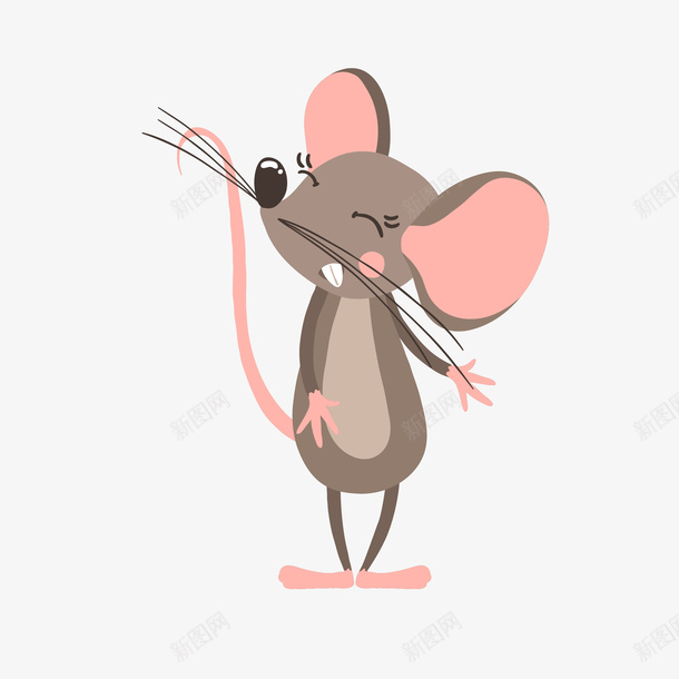 卡通老鼠矢量图eps免抠素材_88icon https://88icon.com 卡通 卡通动物 卡通可爱 卡通老鼠 可爱动物 老鼠 矢量图