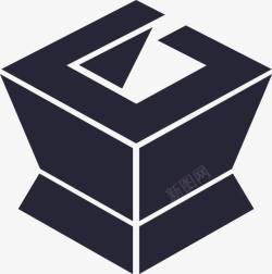 图形积木乐高logo图形图标高清图片