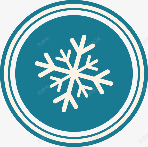 蓝色雪花冬季促销矢量图ai免抠素材_88icon https://88icon.com 冬季促销 圣诞促销 矢量png 蓝色雪花 雪花 雪花标签 矢量图