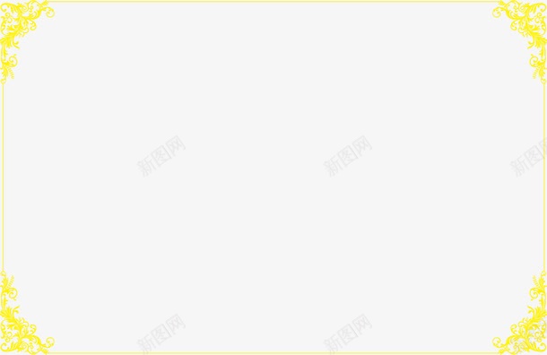 金色花纹欧式风格png免抠素材_88icon https://88icon.com 欧式 花纹 金色 风格