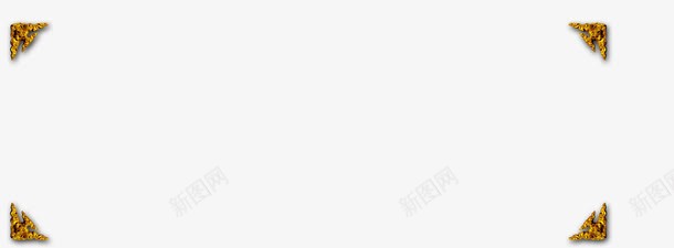 金色边框png免抠素材_88icon https://88icon.com 角标 边框 金色