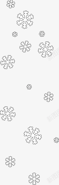 冬季雪花手绘png免抠素材_88icon https://88icon.com PNG 冬季 手绘素材 雪花