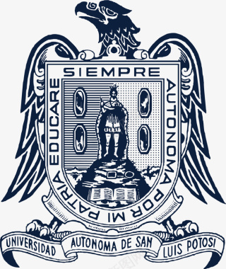 动物老鹰商学院logo矢量图图标图标