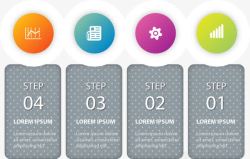 商务信息图表素材