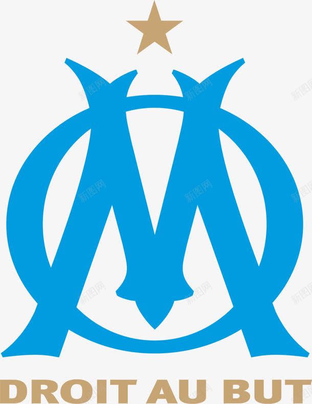 法甲马赛队徽png免抠素材_88icon https://88icon.com Marseille Olympique de 法甲标志 法甲球队队徽 法甲马赛队徽 矢量标志