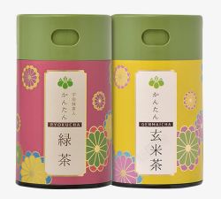 宇治抹茶绿茶罐装素材