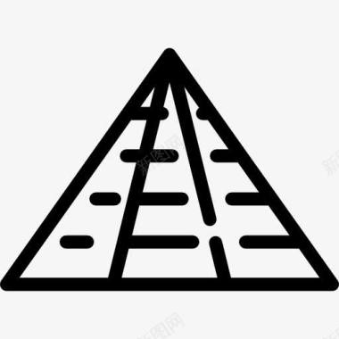 埃及象形文字图片金字塔图标图标