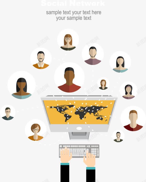 商务人物png免抠素材_88icon https://88icon.com 人物 卡通人物 商务人物 客服