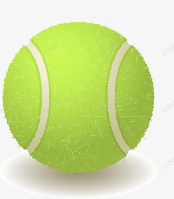 手绘网球png免抠素材_88icon https://88icon.com 手绘网球 绿色网球图片 网球 网球素材