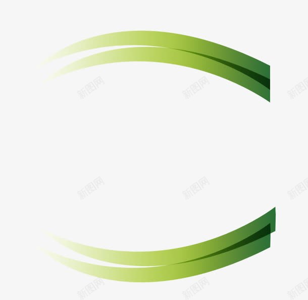 绿色圆框psd免抠素材_88icon https://88icon.com 带 框 椭圆 绿