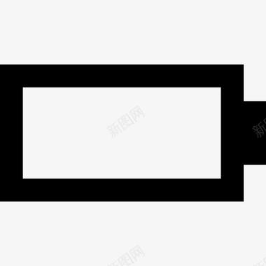 电量节约免抠png图片空电池图标图标