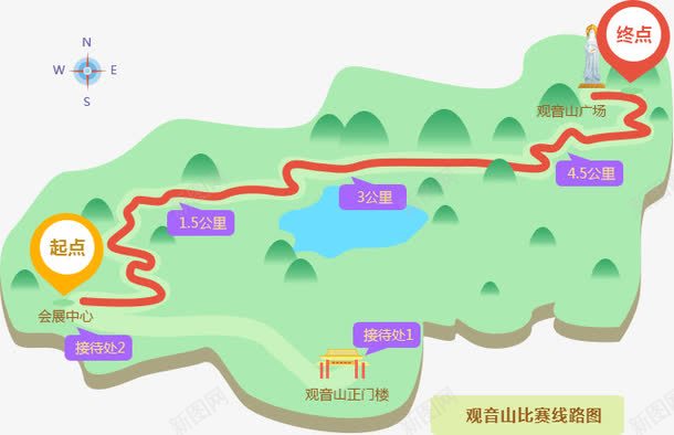 万人登山大赛起点终点路线png免抠素材_88icon https://88icon.com 大赛 登山 终点 起点 路线