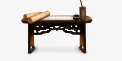 中国风木桌素材