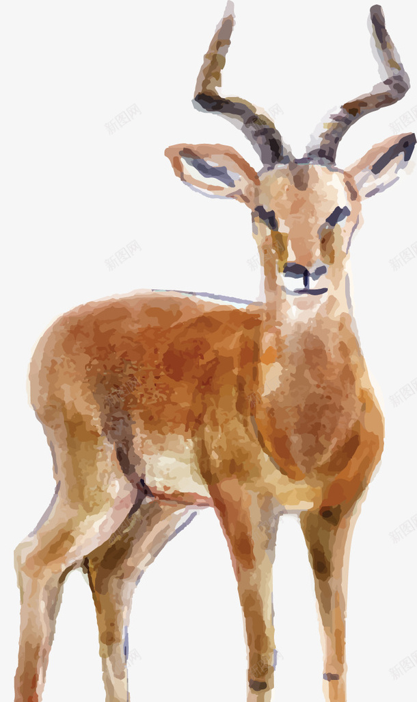 卡通山羊装饰图案png免抠素材_88icon https://88icon.com 创意山羊水彩卡通插画 卡通山羊插画 山羊 山羊插画设计 插画 水彩山羊 水彩山羊插画