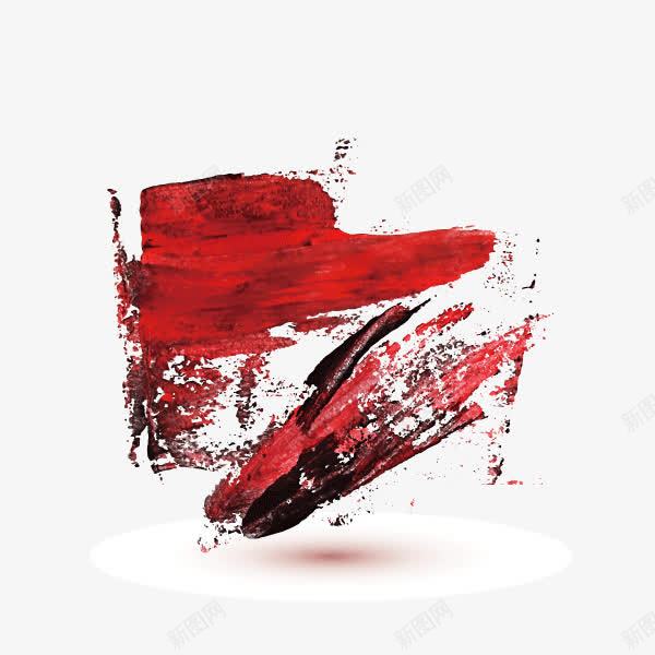 海报背景元素装饰图案红色png免抠素材_88icon https://88icon.com 油彩 海报背景元素 红色 装饰图案