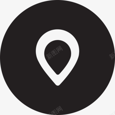 电子商务全位置地图销的地方圆电子商务图标图标