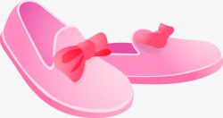 粉色鞋子素材