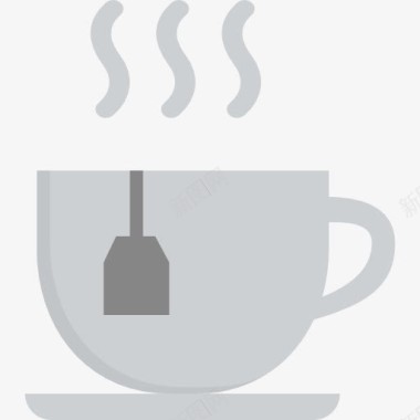 闪耀茶杯茶图标图标