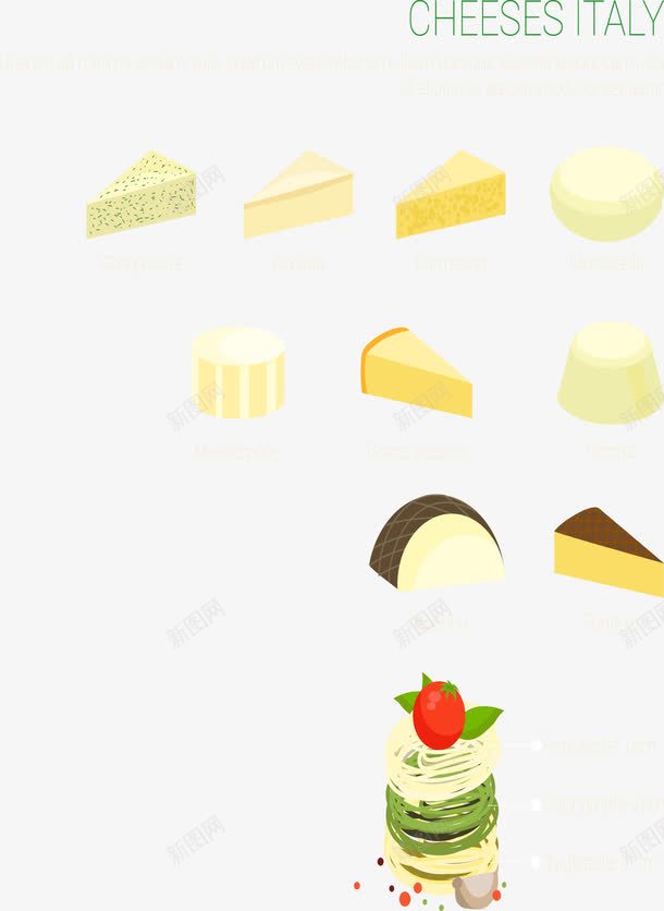奶酪蛋糕矢量图ai免抠素材_88icon https://88icon.com 三明治 品质奶酪 巧克力蛋糕 美味蛋糕 美食 食物素材 矢量图