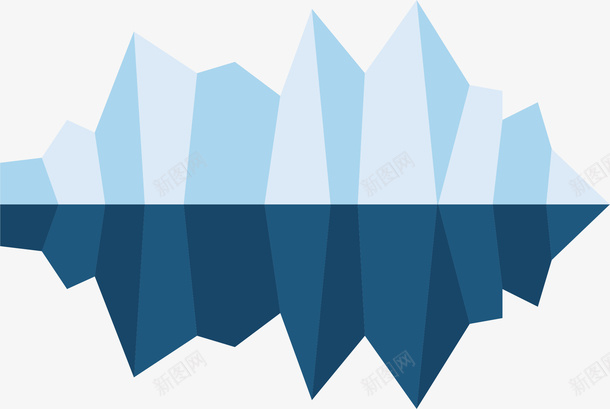 蓝色底座元素矢量图ai免抠素材_88icon https://88icon.com 冰山元素 冰山底座 创意冰山底座 卡通冰山 底座素材 矢量冰山 矢量图